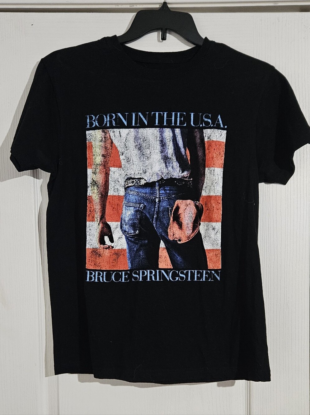Bruce Springsreen Born in the U.S.A. Graphic Tee - Black Concert Tee